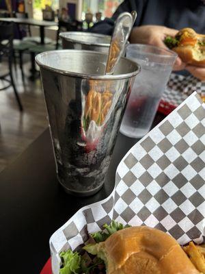 Oreo Ice Cream and Burgers