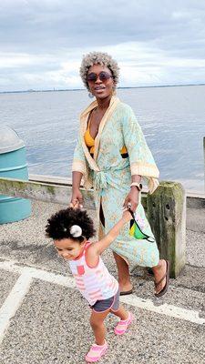 She leads, I follow...