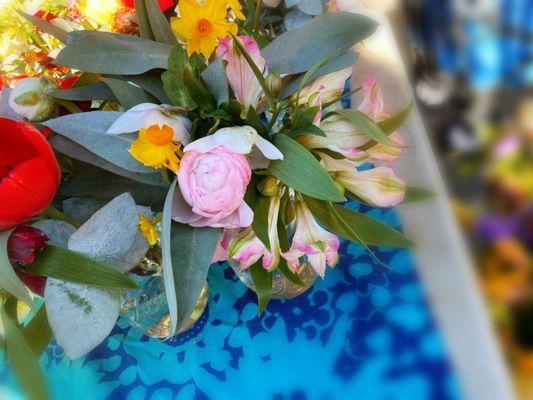 Enjoying some gorgeous flowers on a lovely Sunday