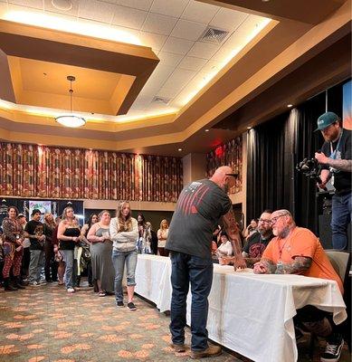 The Mill High Tide Tattoo Festival in the Salmon room