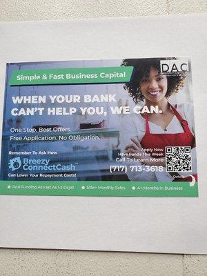 When Banks Say NMo We Sat YES