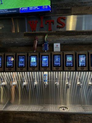 Tap and pour station