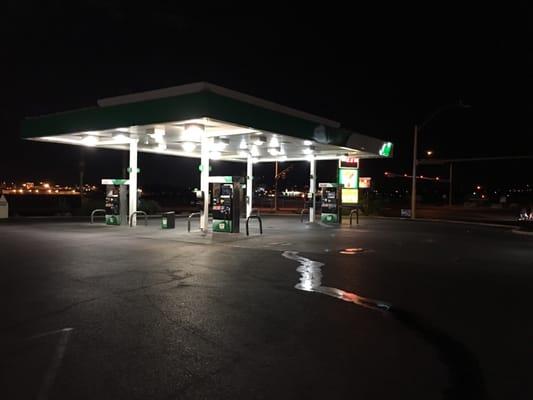 It's a Sinclair Gas Station.