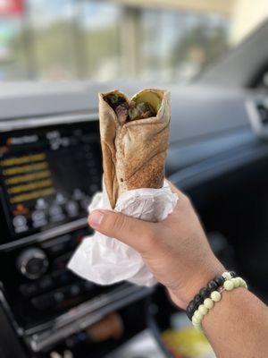 Beef Shawarma Sandwich