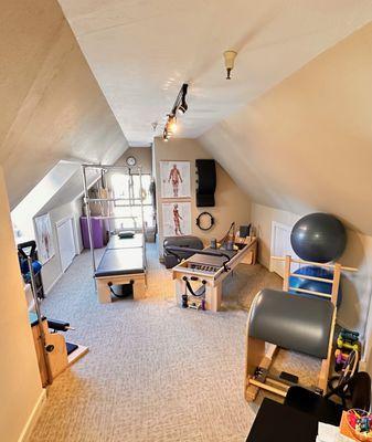 Full studio - Ladder Barrel, Reformer, Cadillac/Trapeze Tower, Wanda Chair :)