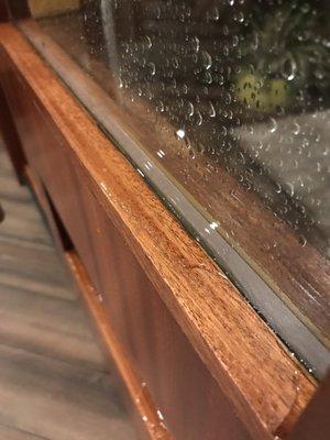 Rain seeping into my house