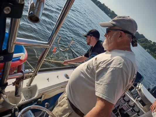 First time dipping crabs