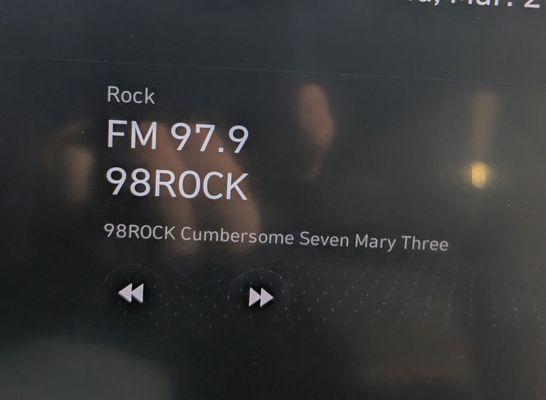 Music on WXTB 98 Rock
