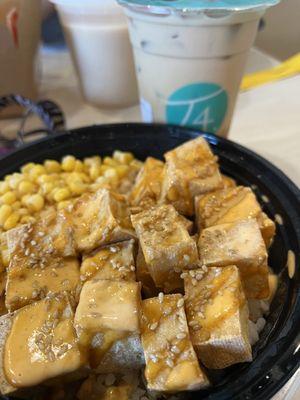 Fried Tofu bowl
