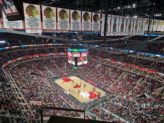 View from the Bud Lights Legends Lounge