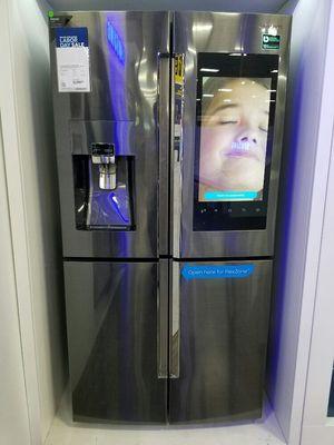 Samsung Family Hub 22 Cu. Ft. Counter Depth 4 Door Flex Smart Refrigerator SKU 4826801