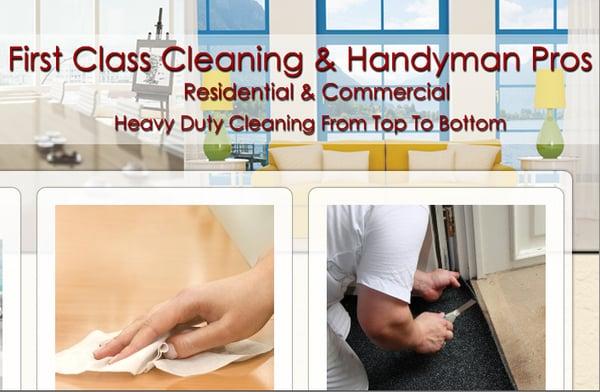 First Class Cleaning & Handyman Pros