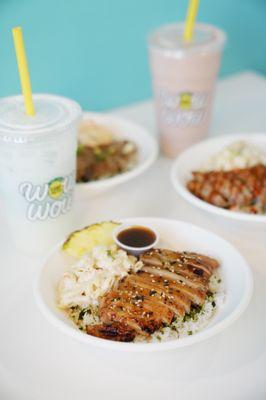 Hawaiian Bowls + Wow Wow Hawaiian Lemonades