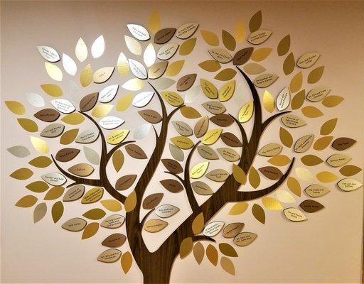 3D Lettering Installation