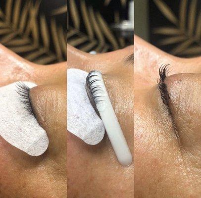 Eyelash curl/ Tint