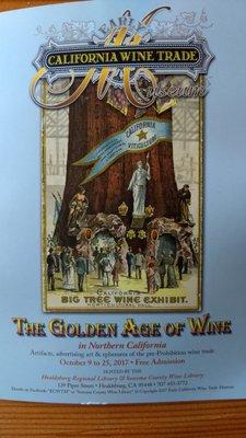 Most recent exhibit at the library. This one I won't miss!