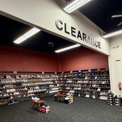 Clearance section