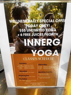 InnerG Juice & Yoga