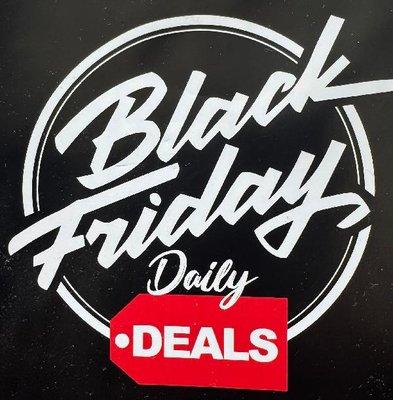 BLACK FRIDAY DAILY DEALS