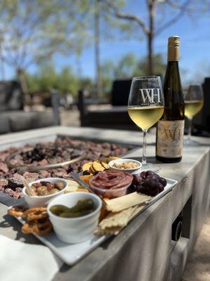 They have small menu of appetizers