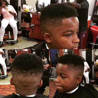 Back to school fresh for another young scholar