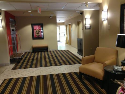 Lobby as you walk in...