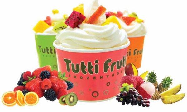 Tutti Frutti Frozen Yogurt
