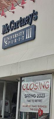 McCartney's University Spirit