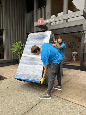 Safely transporting items