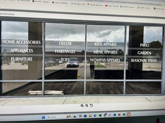 Some of the items we offer.