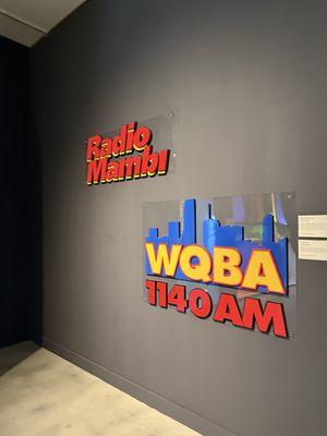 Logos of old Cuban radio stations in Miami