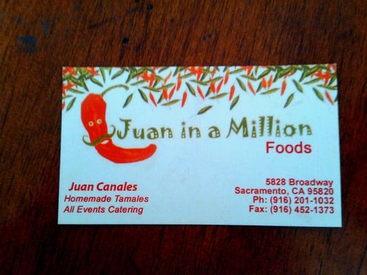 Juan In A Million Catering