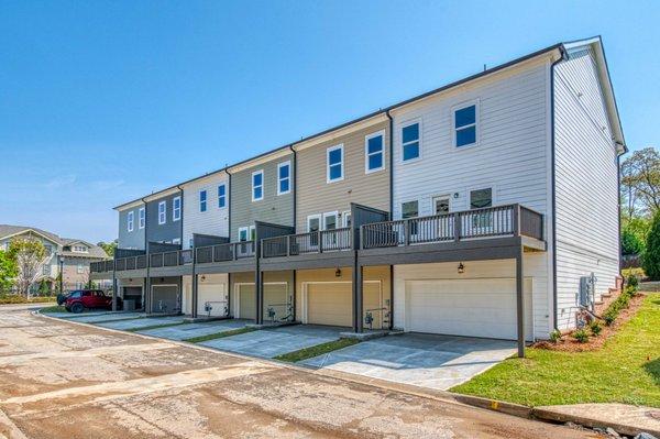 Large decks perfect for entertaining at Eastland Gates