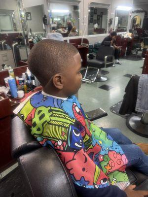 Kids Taper Fade Cut