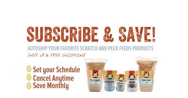 Scratch and Peck Feeds