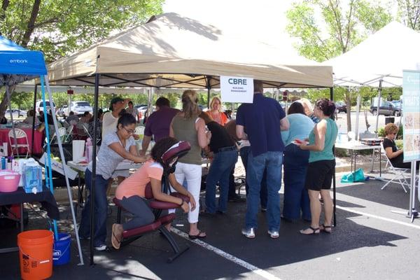 Back In Touch makes company events more fun!