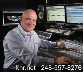 Main Studio control room for film, Foley, new music, ADR, Sound Design and productions.