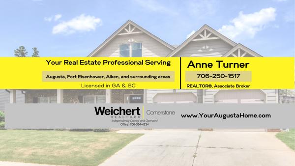 Anne Turner - Weichert Realtors - Cornerstone