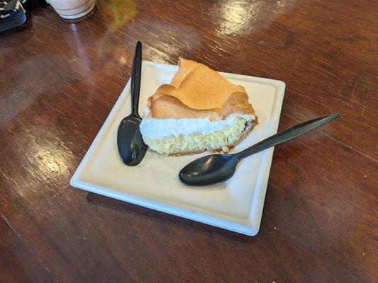 Key lime pie.