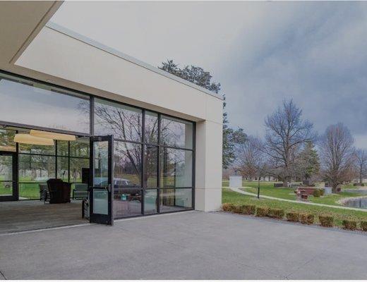 Building entry at Oaklawn Memorial Gardens - Washington Park Cemetery Association
9700 Allisonville Road, Indianapolis, India...