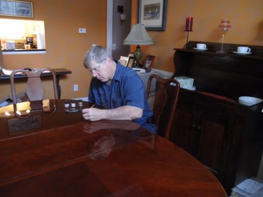 in home touch-up and repair