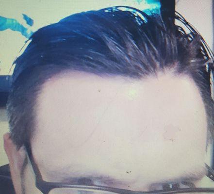 My hair after I went to 2100 Barbershop.