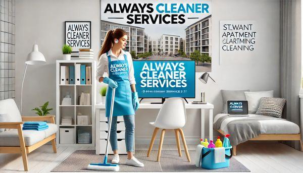 Offer for cleaning small 1 and 2 bedroom apartments