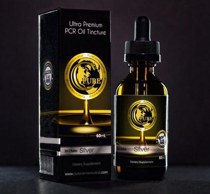 PCR Silver CBD oil with CBG