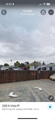 My car was towed at 7:10pm on 11/22 at Reserved at Chino hills apartment by RR Towing truck to this house.