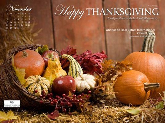 Blessed Thanksgiving 2024
www.chrissoon.com