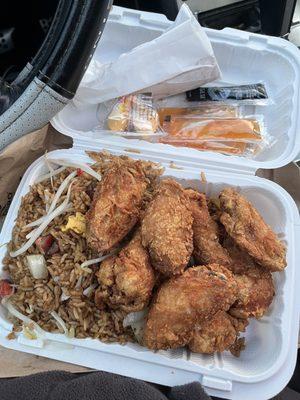 Pork Fried Rice and Chicken Wings 41. Roast Pork Fried Rice 12. Fried Chicken Wings