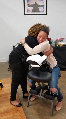 Making my clients happy. One massage at a time.