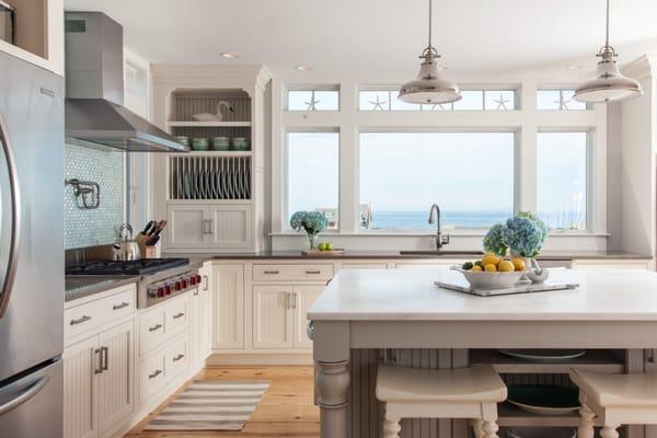 Custom home overlooking Cape Cod Bay, and featured in Cape Cod Home magazine!