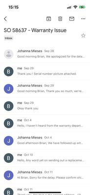 I keep asking for updates...